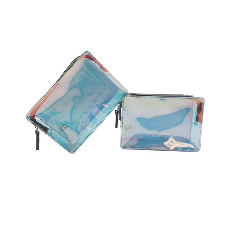 clear cosmetic bag